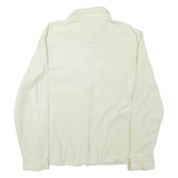 TEDDY'S JEANS Womens Plain Shirt Yellow Long Sleeve S