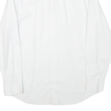 BANANA REPUBLIC Mens Plain Shirt White Long Sleeve L