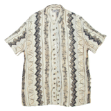 TAIFUN COLLECTION Womens Shirt Beige Striped S