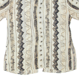 TAIFUN COLLECTION Womens Shirt Beige Striped S