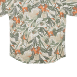 COLUMBIA Mens Shirt Green Floral M