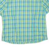 JACK WOLFSKIN Womens Shirt Green Check UK 22