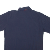 Mens Plain Shirt Blue L