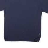 Mens Plain Shirt Blue L