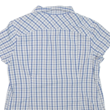 COLUMBIA Womens Shirt Blue Check L