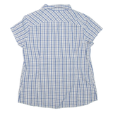 COLUMBIA Womens Shirt Blue Check L