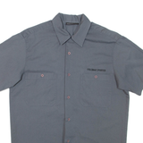 FREEMAN PORTER Mens Plain Shirt Grey M