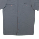 FREEMAN PORTER Mens Plain Shirt Grey M