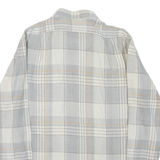 JEAN CHARLES Mens Shirt Grey Check Long Sleeve M
