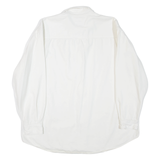 LEE Mens Plain Shirt White Long Sleeve XL