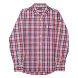 NAPAPIJRI Geographic Mens Shirt Red Check Long Sleeve M