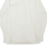 JOCKEY Mens Plain Shirt Cream Long Sleeve M