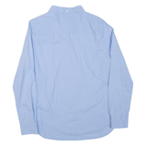 GAP Womens Plain Shirt Blue Long Sleeve S