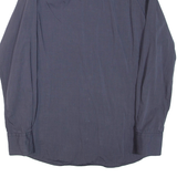 PIERRE CARDIN Mens Plain Shirt Grey Long Sleeve L