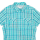 THE NORTH FACE Womens Shirt Blue Check M