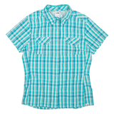 THE NORTH FACE Womens Shirt Blue Check M