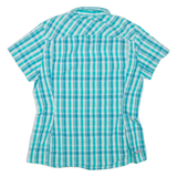 THE NORTH FACE Womens Shirt Blue Check M