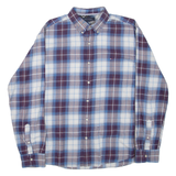 TOMMY HILFIGER Fit Mens Shirt Blue Check Long Sleeve XL