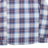 TOMMY HILFIGER Fit Mens Shirt Blue Check Long Sleeve XL