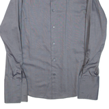 BANANA REPUBLIC Mens Formal Shirt Grey Long Sleeve S