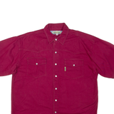 UNDERGROUND Womens Plain Shirt Red M
