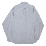 JACQUES BRITT Mens Plain Shirt Grey Long Sleeve XL