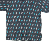 SUTERA ALAM Mens Shirt Black Geometric M