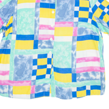 COLLECTIONS Womens Shirt Blue Geometric UK 26