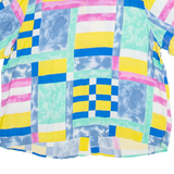 COLLECTIONS Womens Shirt Blue Geometric UK 26