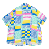 COLLECTIONS Womens Shirt Blue Geometric UK 26