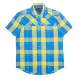 MAMMUT Mens Shirt Blue Check M
