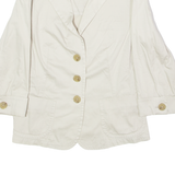 MAX MARA WEEKEND Womens Blazer Jacket Beige S