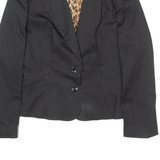 DOLCE & GABBANA Womens Blazer Jacket Black UK 16