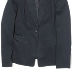 ROBERTO CAVALLI Womens Blazer Jacket Black UK 14