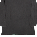 HARLEY DAVIDSON Womens Sweatshirt Black 1/4 Zip S