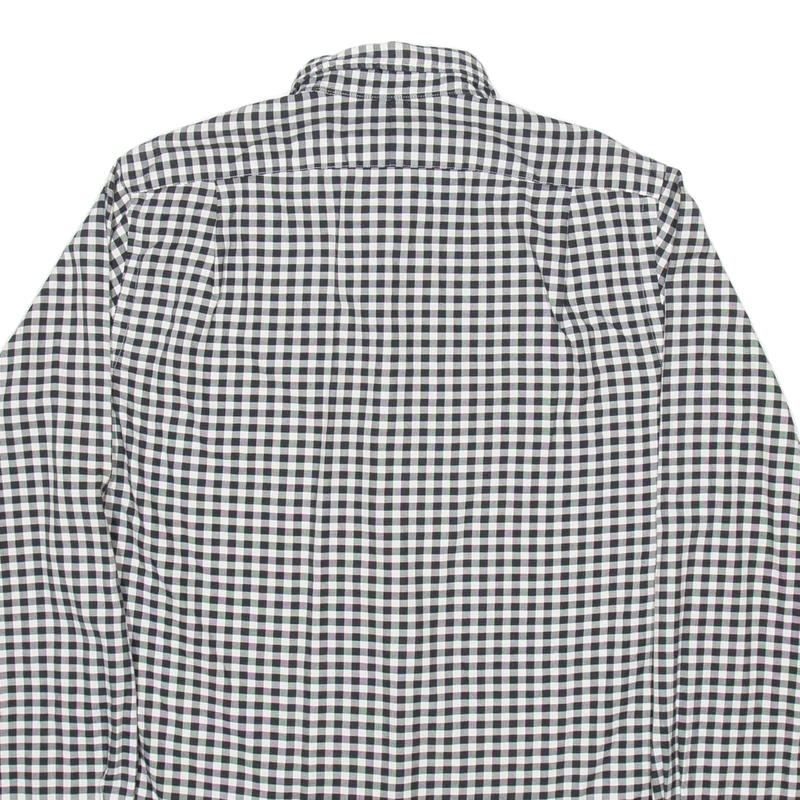 POLO RALPH LAUREN Mens Shirt Black Check Long Sleeve S