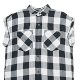 CARHARTT Mens Shirt Black Check XS