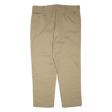 DICKIES Mens Trousers Brown Regular Tapered W40 L32