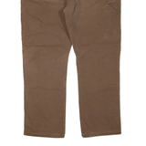 DICKIES Flex Mens Trousers Brown Regular Straight W42 L32