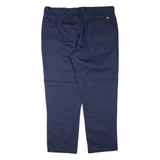 DICKIES Mens Trousers Blue Regular Tapered W42 L32