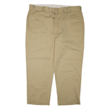 DICKIES Mens Trousers Beige Regular Tapered W42 L27