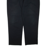 DICKIES Mens Trousers Black Regular Tapered W42 L32