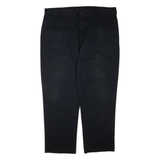 DICKIES Mens Trousers Black Regular Tapered W42 L32