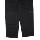 DICKIES Mens Trousers Black Regular Straight W42 L30