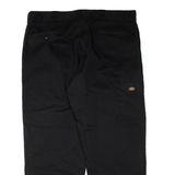 DICKIES Mens Trousers Black Regular Straight W42 L30