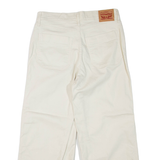 LEVI'S Mile High Womens Trousers White Regular Straight W28 L25
