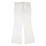 CALVIN KLEIN JEANS Womens Trousers White Regular Flared W29 L32