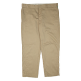 DICKIES Mens Trousers Beige Regular Tapered W40 L30