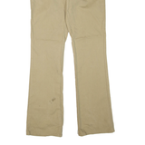 DICKIES Womens Trousers Beige Regular Bootcut W28 L31