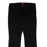 DICKIES Womens Trousers Black Regular Bootcut W36 L31